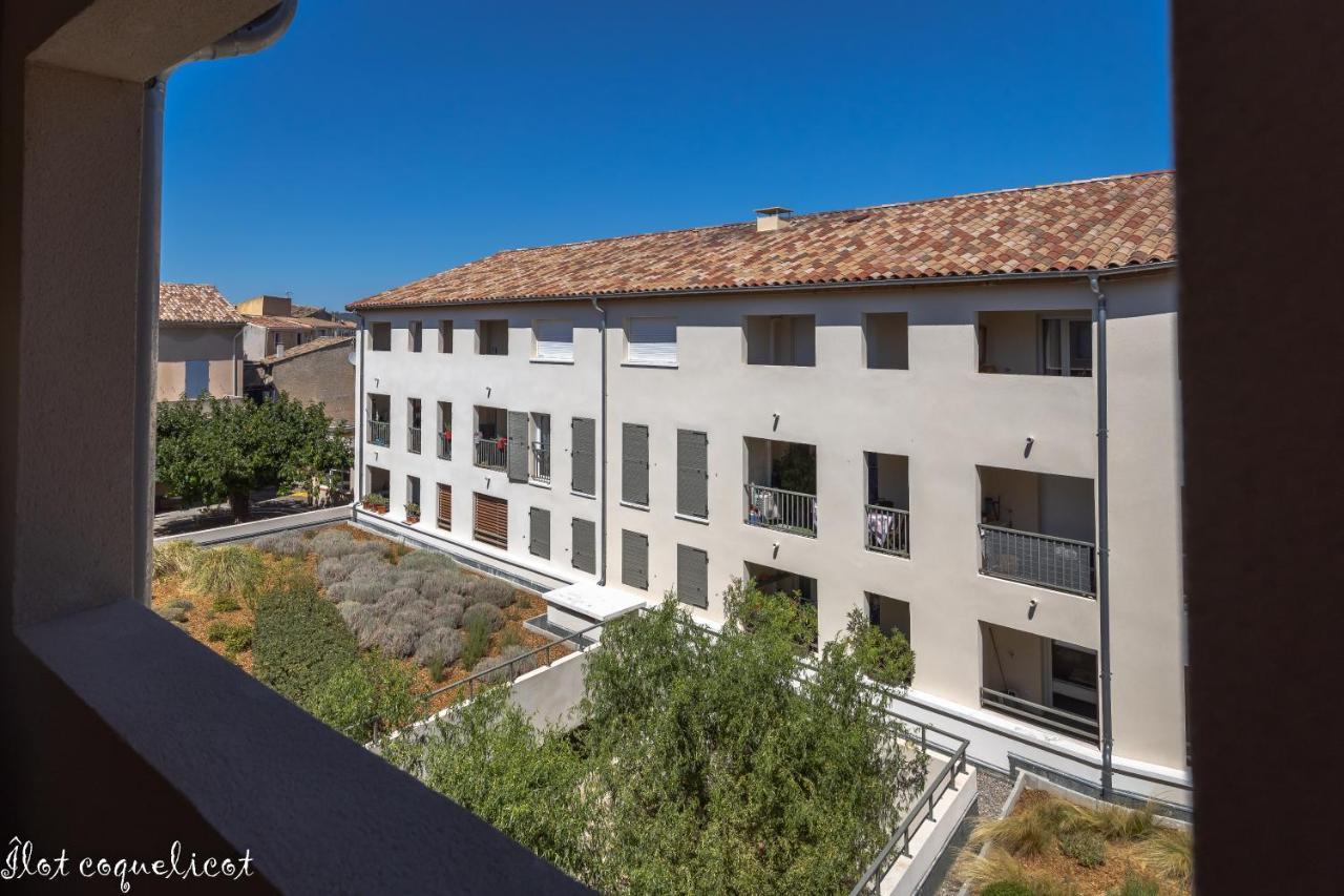 Ilot Coquelicot - Parking Gratuit Securise - Ac Clim - Ascenseur - Balcon Appartement LʼIsle-sur-la-Sorgue Buitenkant foto